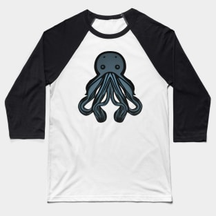 cute black octopus Baseball T-Shirt